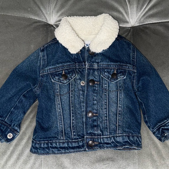 Old Navy Sherpa denim jacket - Picture 4 of 4